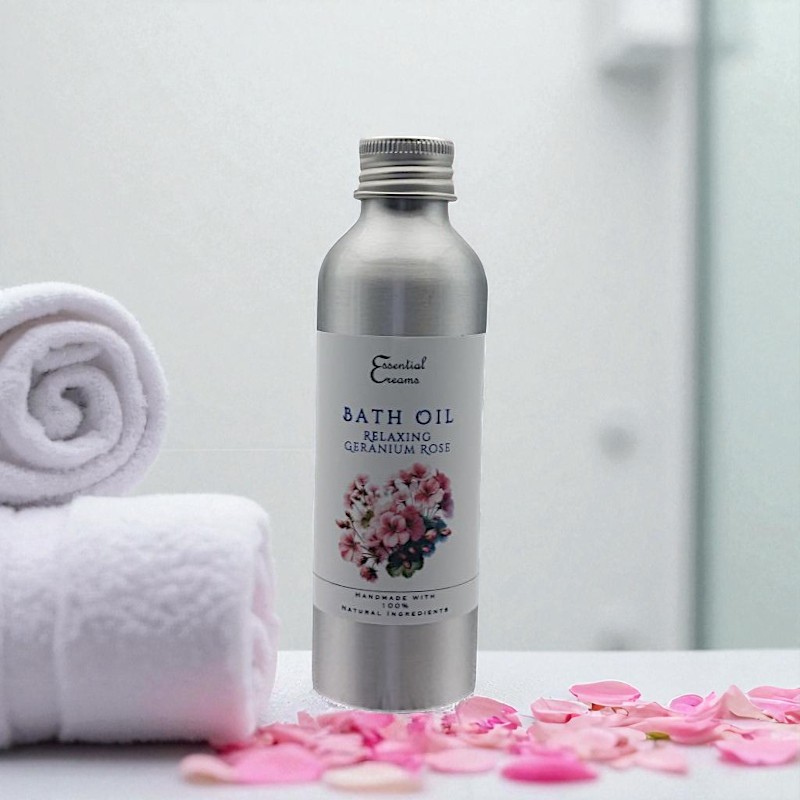 geranium rose bath oil