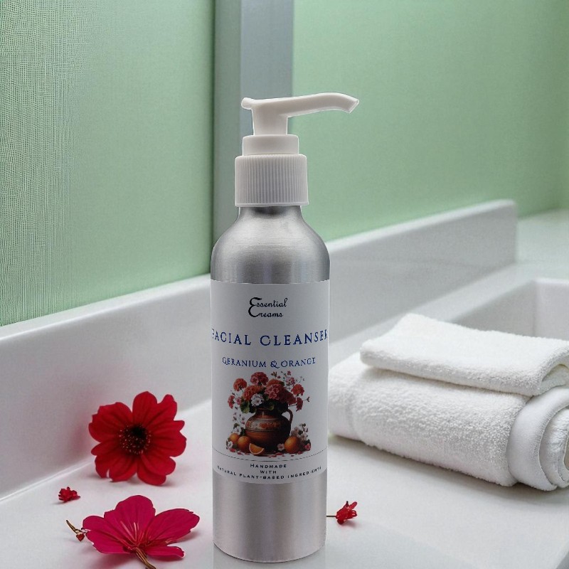 Face Cleanser with Geranium rose