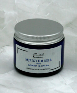 Moisturiser, Rosehip & Jojoba Fragrance Free - 50ml Glass Jar