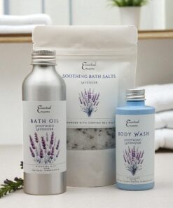 Lavender bath and shower Gift Set