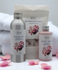 Geranium Rose bath and shower Gift Set
